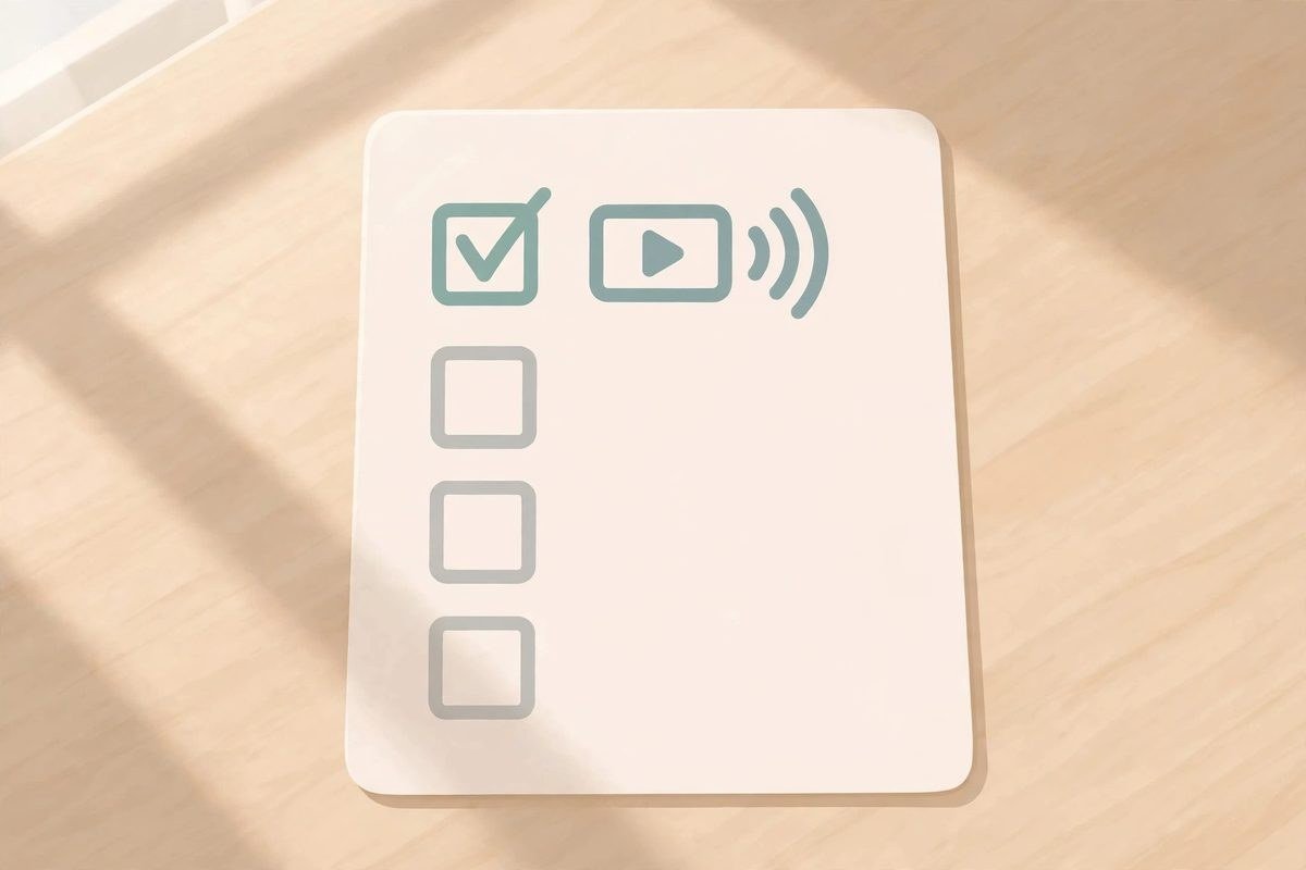 A quiet listening space with headphones and a notebook — what is inside the genius wave package