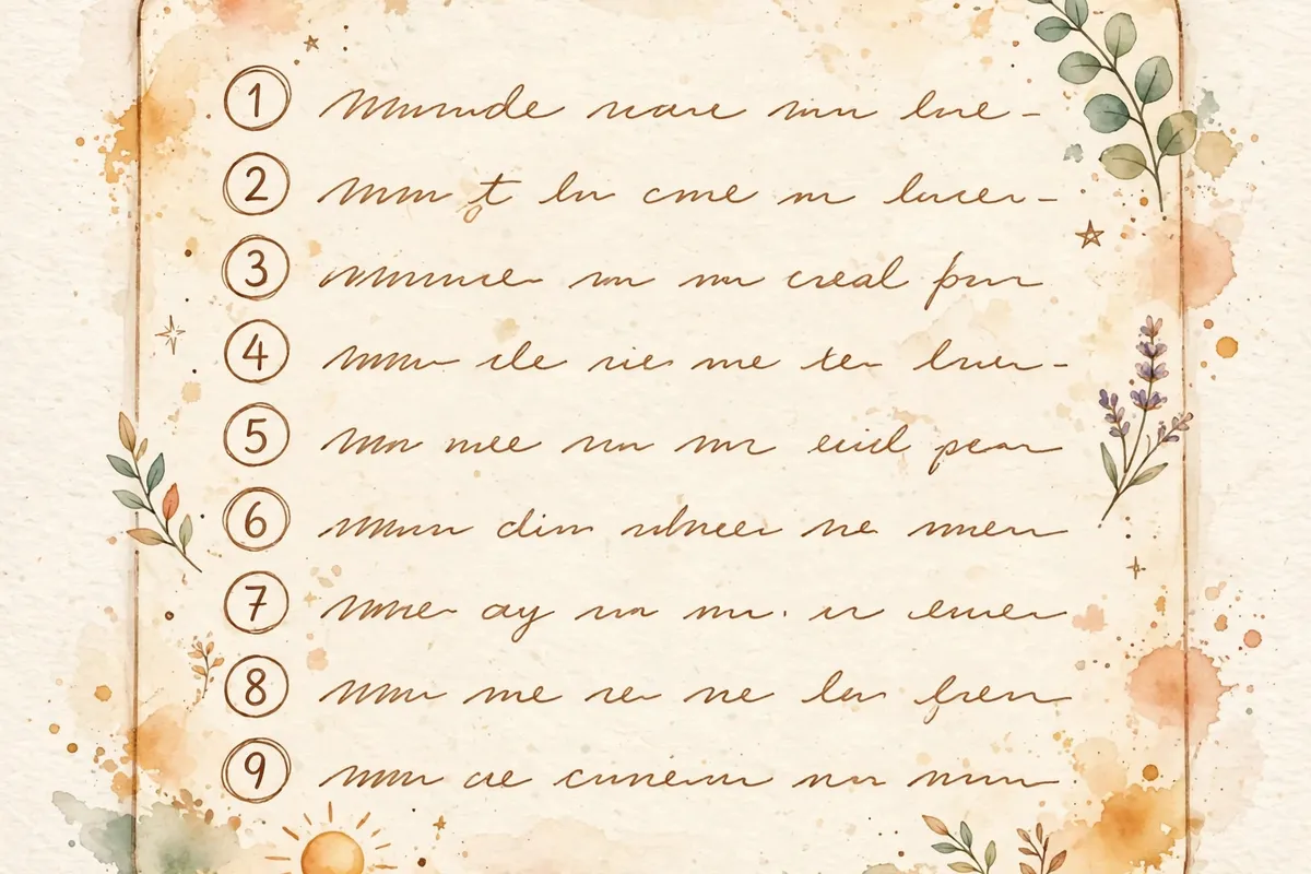 Pairing gratitude journaling with a daily energy routine